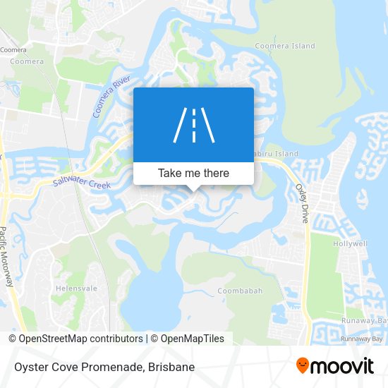 Oyster Cove Promenade map