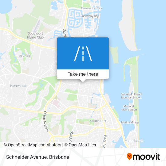 Schneider Avenue map