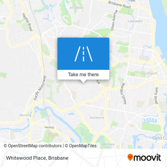 Whitewood Place map