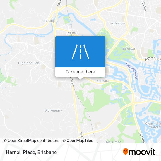 Harneil Place map