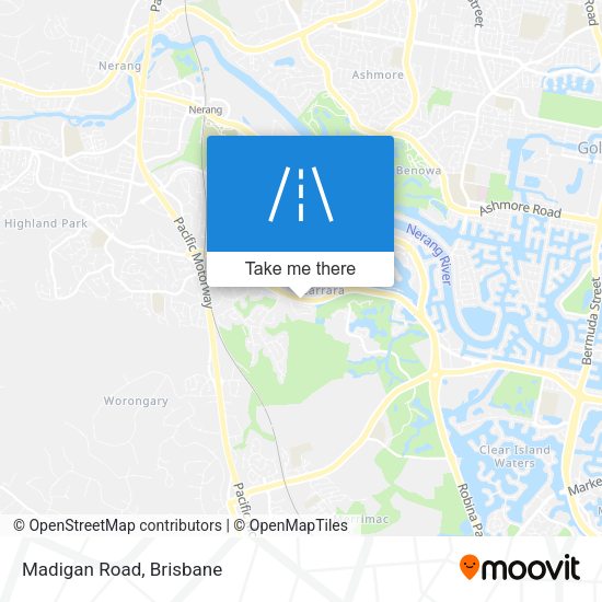 Madigan Road map