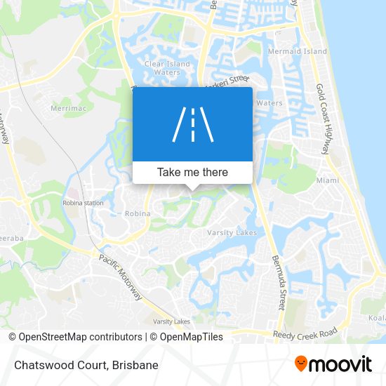 Chatswood Court map