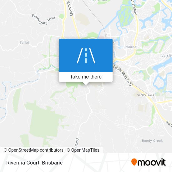 Riverina Court map