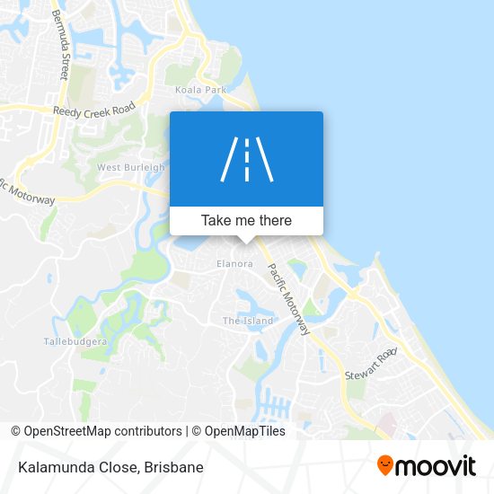 Kalamunda Close map