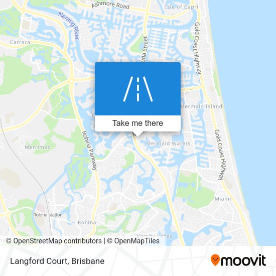 Langford Court map