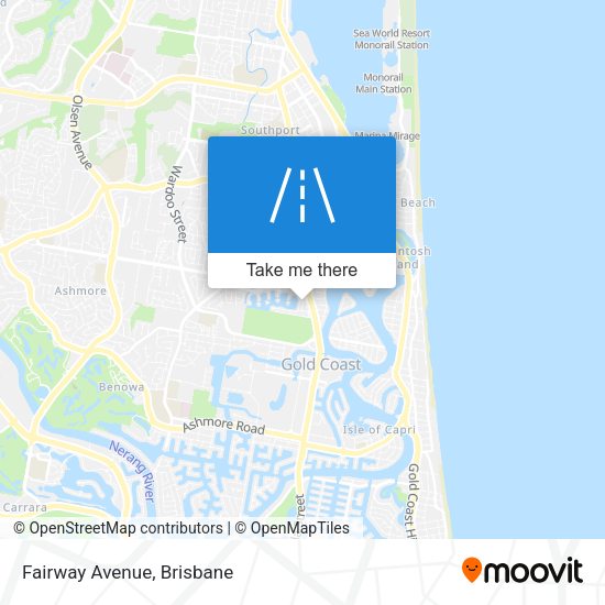 Fairway Avenue map
