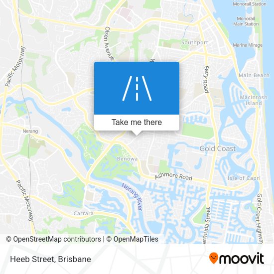 Heeb Street map