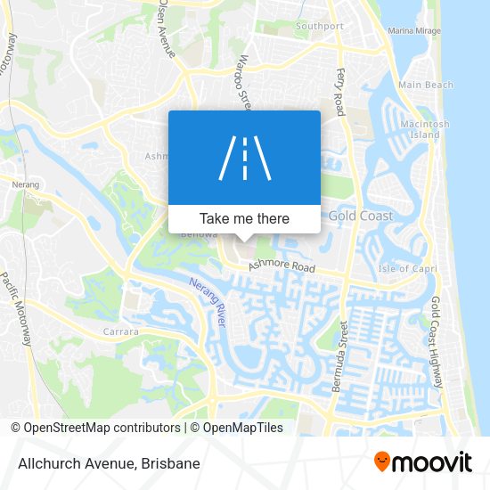 Allchurch Avenue map