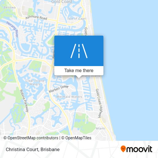 Christina Court map