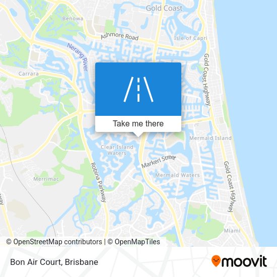 Bon Air Court map