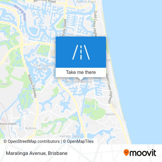 Maralinga Avenue map