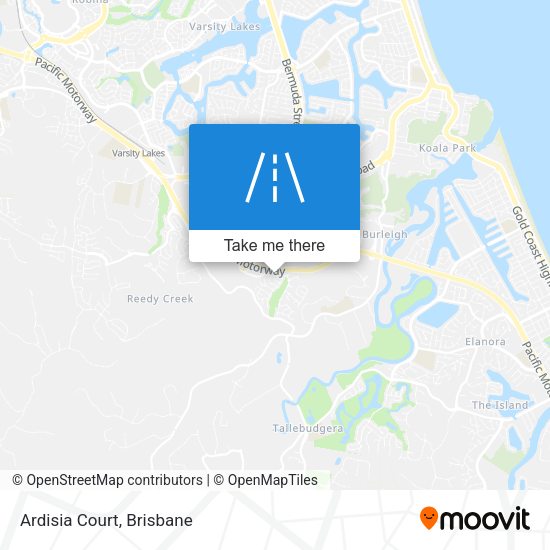 Ardisia Court map