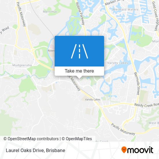 Laurel Oaks Drive map