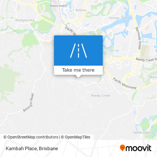 Kambah Place map