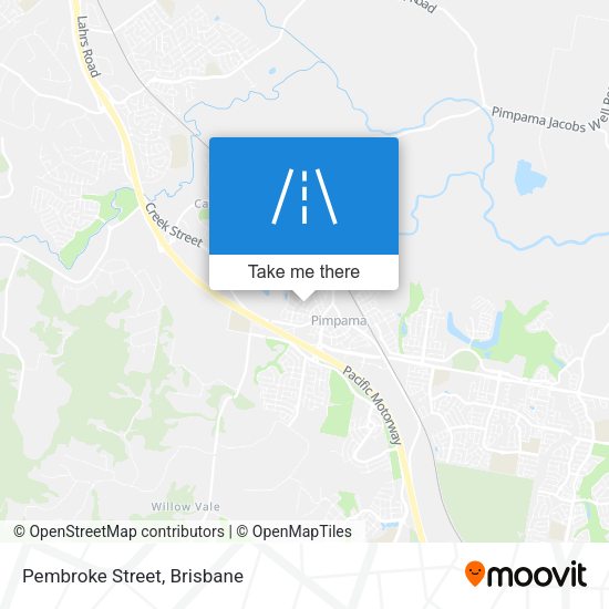 Pembroke Street map