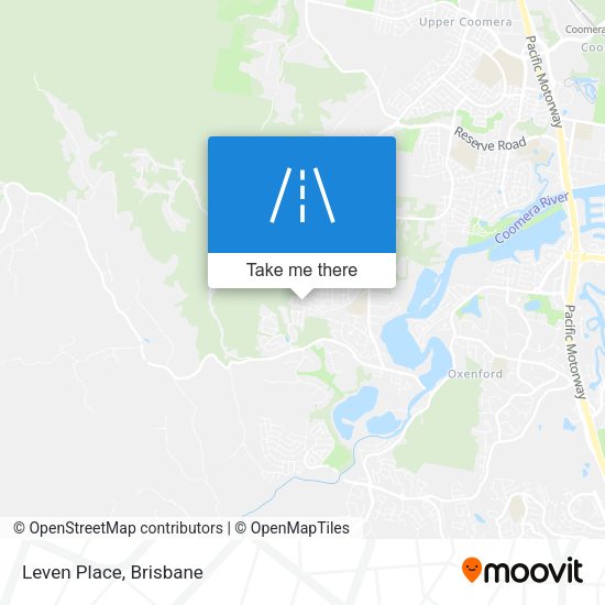 Leven Place map