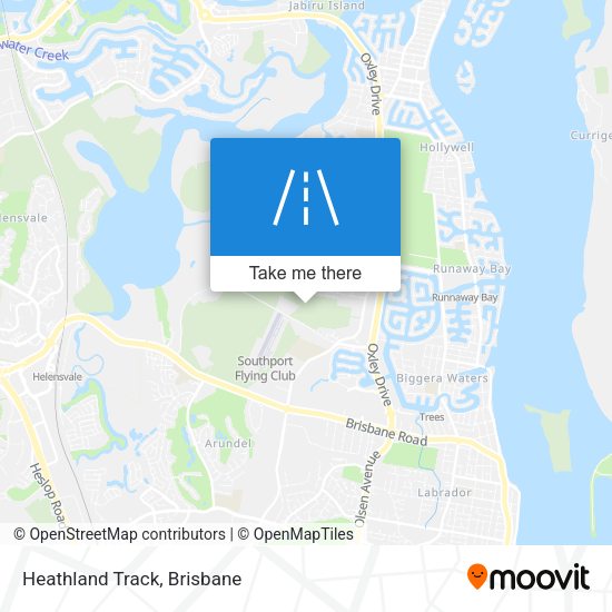 Heathland Track map