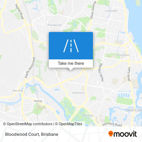 Bloodwood Court map