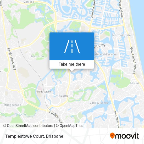 Templestowe Court map