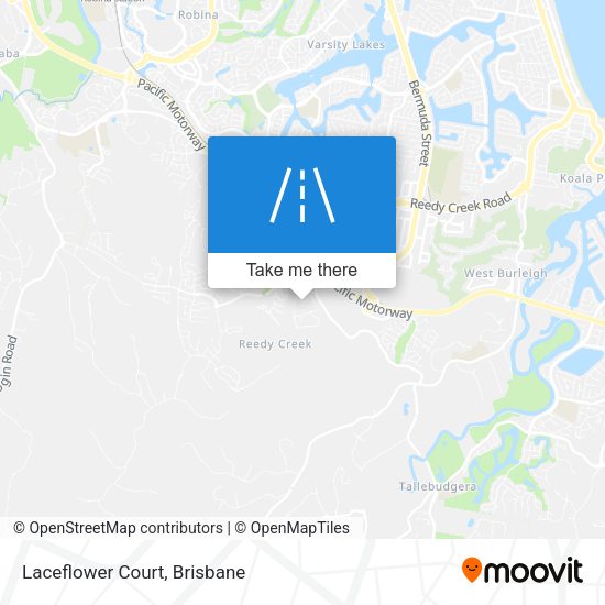 Laceflower Court map