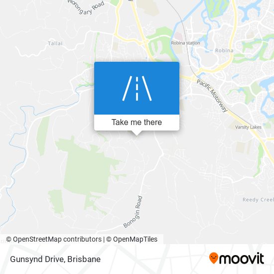 Gunsynd Drive map
