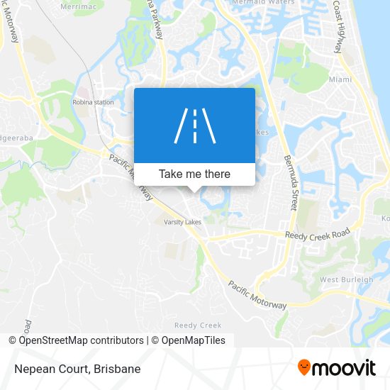 Nepean Court map