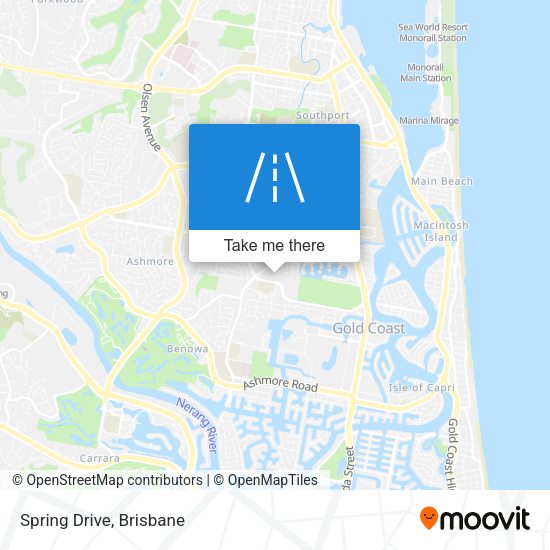 Spring Drive map