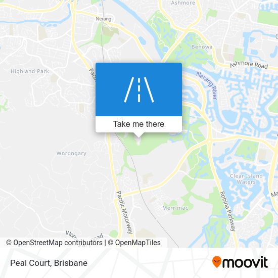 Peal Court map