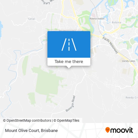 Mount Olive Court map