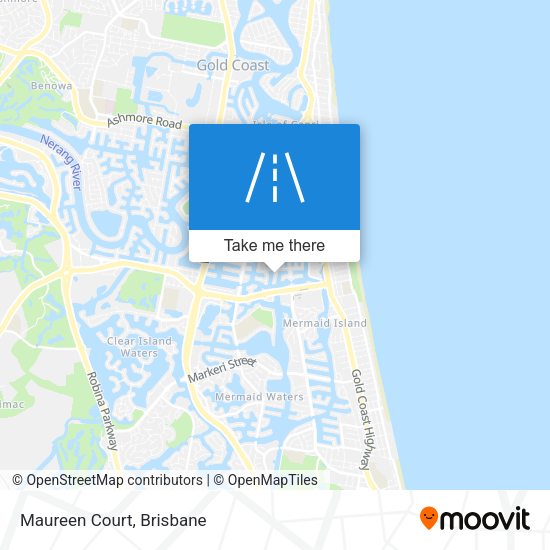 Maureen Court map