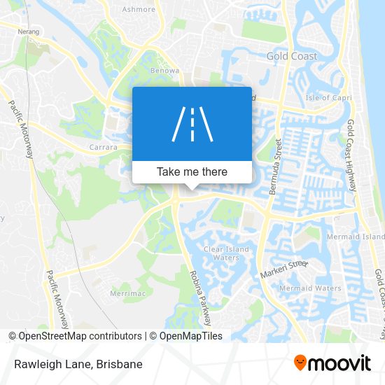 Rawleigh Lane map