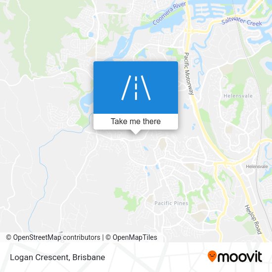 Logan Crescent map