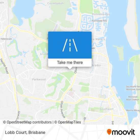 Lobb Court map