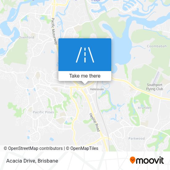 Acacia Drive map
