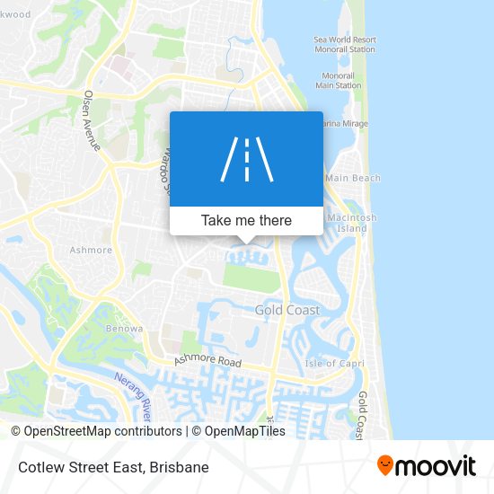 Cotlew Street East map
