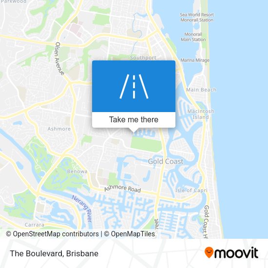 The Boulevard map