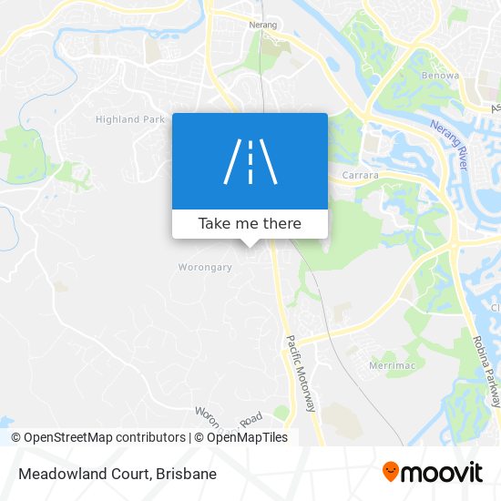 Meadowland Court map