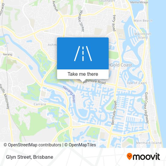 Glyn Street map