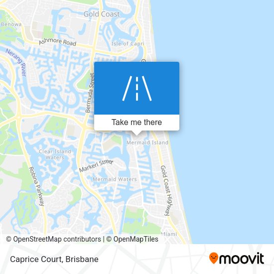 Caprice Court map