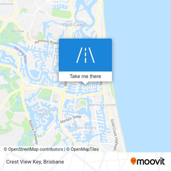 Crest View Key map