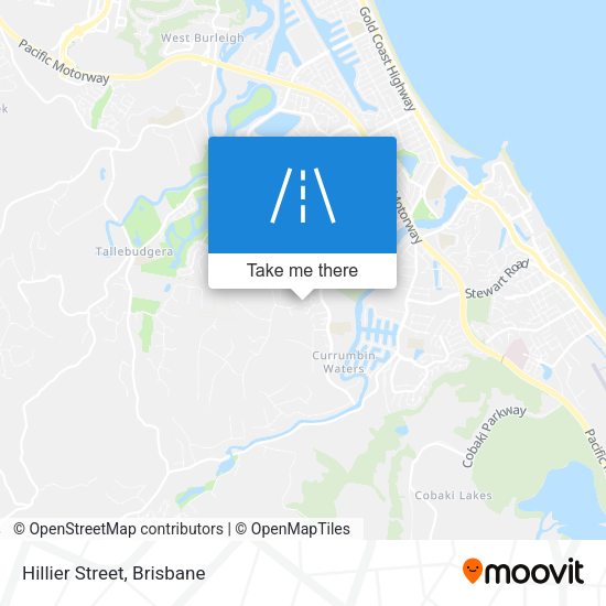 Hillier Street map