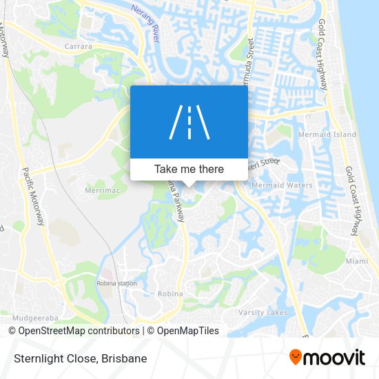 Sternlight Close map