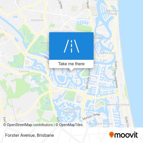Forster Avenue map