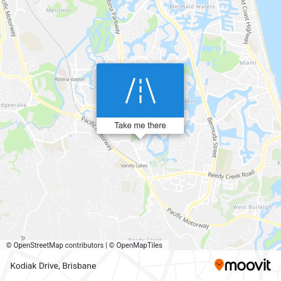 Kodiak Drive map