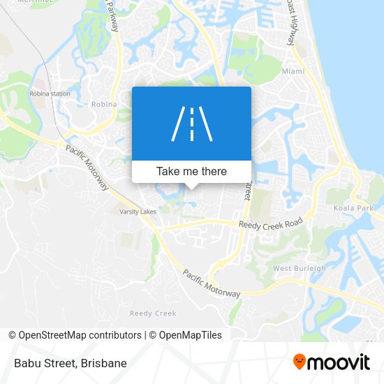 Babu Street map