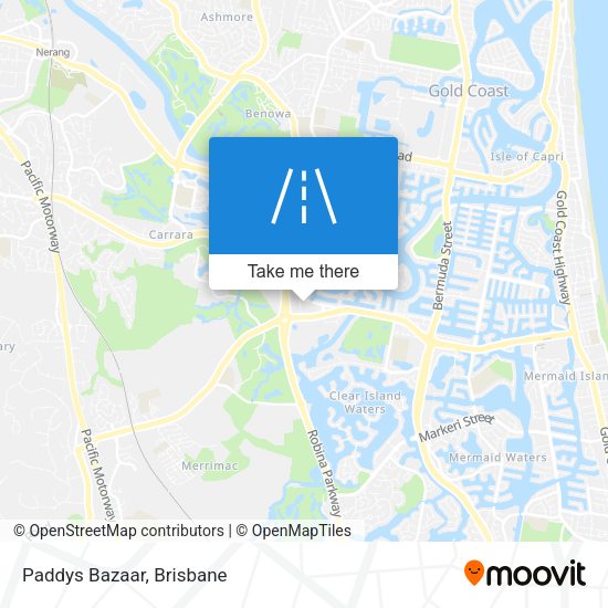 Paddys Bazaar map