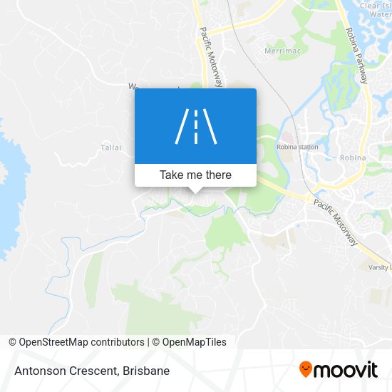 Antonson Crescent map