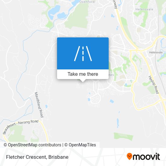 Fletcher Crescent map
