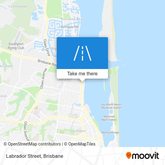 Labrador Street map