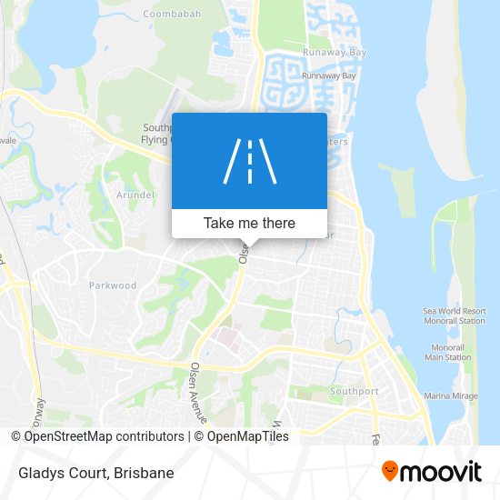 Gladys Court map